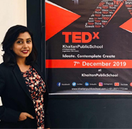 Anchor Priya Rajput at Tedx Event